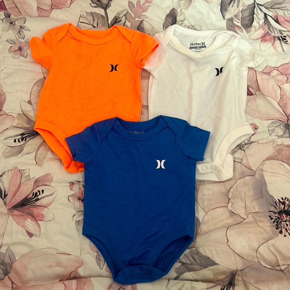 Baby Hurley onesies
